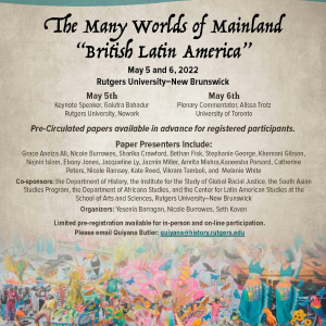 The Many Worlds of Mainland “British Latin America”